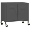 Image de Armoire de rangement Anthracite 60x35x56 cm Acier