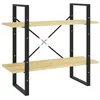 Image de Bibliothèque à 2 niveaux 80x30x70 cm Bois de pin massif