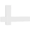 Image de vidaXL Ensemble de Meubles TV 5 pcs, Ensemble d'Armoires de Télévision avec Rangement, Meubles Télé de Salon, Blanc Bois d'Ingénierie