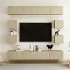 Image de vidaXL Ensemble de meubles TV 8 pcs Chêne sonoma Bois d'ingénierie