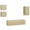 Image de vidaXL Ensemble de Meubles TV 5 pcs Chêne Sonoma Bois d'ingénierie