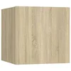 Image de vidaXL Table de Chevet, Armoire de Nuit avec Rangement, Armoire de Lit, Meuble de Chambre à Coucher Maison, Chêne Sonoma Bois d'Ingénierie