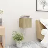 Image de vidaXL Table de chevet Chêne sonoma 30,5x30x30 cm Bois d'ingénierie