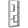 Image de Étagère murale Gris béton 36x16x90 cm Bois d ingénierie