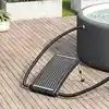 Image de vidaXL Panneau de chauffage solaire de piscine incurvé 72,5x46 cm
