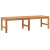 Image de Banc de jardin 150 cm bois de teck massif