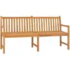 Image de vidaXL Banc de jardin 180 cm bois de teck solide