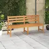 Image de vidaXL Banc de jardin 180 cm bois de teck solide
