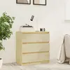 Image de vidaXL Table de chevet 60x36x64 cm Bois de pin massif