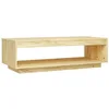 Image de Table basse 110x50x33,5 cm bois de pin massif