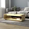 Image de vidaXL Table basse 110x50x33,5 cm bois de pin massif