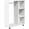Image de Garde robe Blanc 80x40x110 cm Bois d'ingénierie