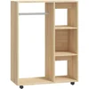 Image de Garde robe Chêne sonoma 80x40x110 cm Bois d'ingénierie