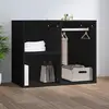 Image de vidaXL Armoire de dressing noir 80x40x65 cm bois d'ingénierie