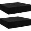 Image de vidaXL Housses de salon de jardin 2 pcs 8 oeillets 200x200x70 cm