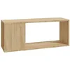 Image de Meuble TV Chêne sonoma 80x24x32 cm Bois d ingénierie