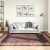 Image de vidaXL Tapis lavable antidérapant 160x230 cm noir et doré