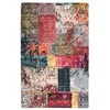 Image de Tapis lavable antidérapant Patchwork 80x150 cm Multicolore