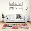 Image de vidaXL Tapis lavable antidérapant Patchwork 80x150 cm Multicolore