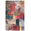 Image de Tapis lavable antidérapant Patchwork 160x230 cm multicolore