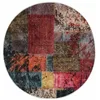 Image de Tapis lavable antidérapant Patchwork  120 cm multicolore