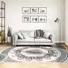 Image de vidaXL Tapis lavable antidérapant 160x230 cm multicolore