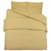 Image de Ensemble de housse de couette Taupe 135x200 cm Coton