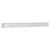 Image de vidaXL Lit surélevé de Jardin 600x80x45 cm Acier galvanisé Argenté