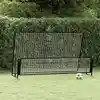 Image de vidaXL But de football de rebondissement 2 en 1 202x104x120 cm Acier