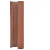 Image de vidaXL Clôture de jardin double face 110x500 cm Marron