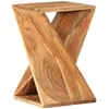 Image de vidaXL Table d'appoint 35x35x55 cm Bois massif d'acacia