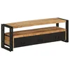 Image de Meuble TV 120x30x40 cm Bois massif de manguier