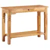 Image de vidaXL Table console 100x40x76 cm Bois d'acacia massif