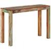 Image de vidaXL Table console 110x35x76 cm Bois de récupération massif