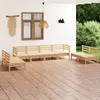 Image de vidaXL Salon de jardin 8 pcs Bois de pin massif