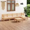 Image de vidaXL Salon de jardin 6 pcs Bois de pin massif