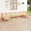 Image de vidaXL Salon de jardin 7 pcs Bois de pin massif