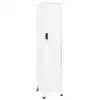 Image de vidaXL Armoire à casiers Blanc 38x45x180 cm Acier