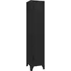 Image de vidaXL Armoire à casiers Noir 38x40x180 cm Acier