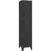 Image de vidaXL Armoire à casiers Anthracite 38x40x180 cm Acier