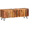 Image de vidaXL Meuble TV 110x30x40 cm Bois massif de récupération