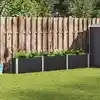 Image de vidaXL Plate-forme surélevée de jardin 300x50x54 cm WPC Gris