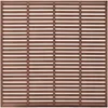 Image de vidaXL Clôture à persiennes WPC 180x180 cm Marron