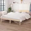 Image de vidaXL Cadre de lit sans matelas bois de pin massif