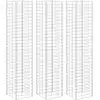 Image de vidaXL Lits surélevés en gabion 3 pcs 30x30x200 cm Fer