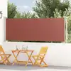 Image de vidaXL Auvent latéral rétractable de patio 117x600 cm Marron
