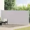 Image de vidaXL Auvent latéral rétractable de patio 180x600 cm Gris