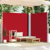Image de vidaXL Auvent latéral rétractable Rouge 220x600 cm