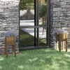 Image de vidaXL Jardinières d'extérieur 2 pcs Marron miel 31x31x70cm Pin massif