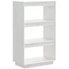 Image de Bibliothèque Séparateur de pièce Blanc 60x35x103 cm Pin massif